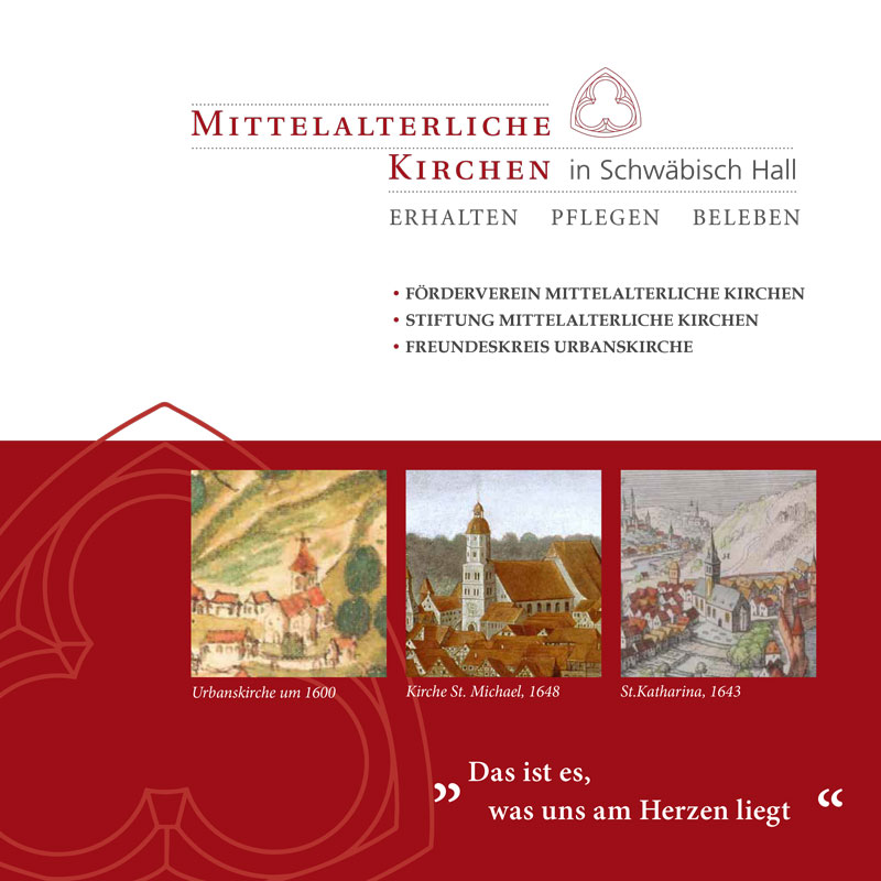 Mittelalterliche Kirchen Schwäbisch Hall | Broschüre zum Tag des offenen Denkmals 2017 | Seite 1